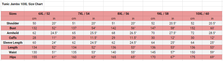 Henna 10XL Cotton Tunic Jumbo C (Size 6xl ~ 10xl) - Image 15