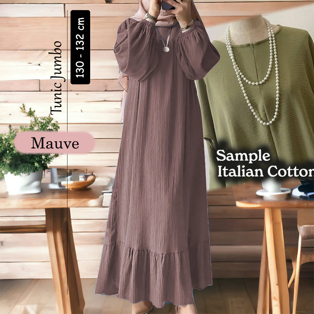 Henna 10XL Cotton Tunic Jumbo A (Size 6xl ~ 10xl) - Image 4